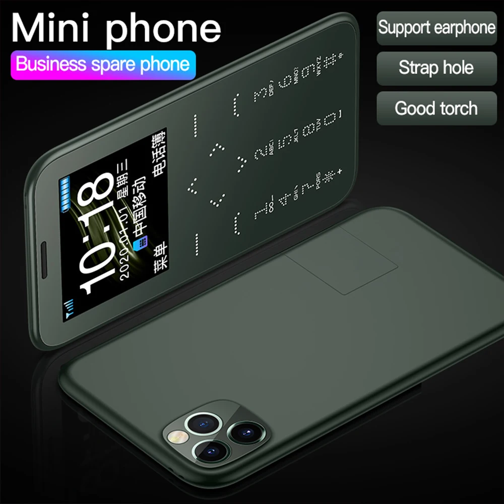 Мини смартфон Soyes 7S + большой цветной дисплей IPS 1 5 дюйма фонарь MP3 Hifi звук в режиме