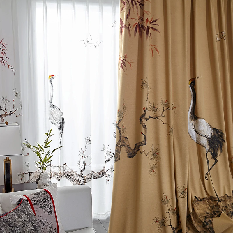 2021 New Chinese Classical Style Curtains Can Be Customized Study Tea Room Curtains for Living Dining Room Bedroom
2021 New Chinese Classical Style Curtains Can Be Customized Study Tea Room Curtains for Living Dining Room Bedroom