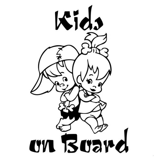 Kids On Board 12.7*19cm Stickers and Decals Car Styling Funny Sticker On Cars For Ford Audi BMW B
Kids On Board 12.7*19cm Stickers and Decals Car Styling Funny Sticker On Cars For Ford Audi BMW B
