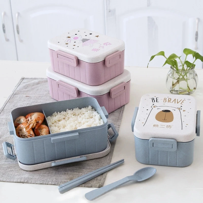 Simple Cute Cartoon Lunch Box Microwave Dinnerware Kitchen Food Storage Container Children Kids School Office Portable Bento Box
Simple Cute Cartoon Lunch Box Microwave Dinnerware Kitchen Food Storage Container Children Kids School Office Portable Bento Box