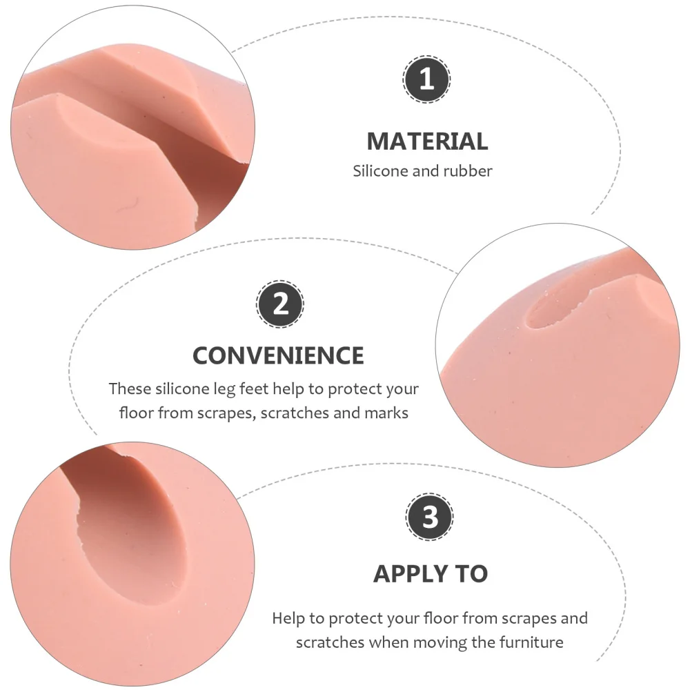 4 Pcs Hairpin Leg Protector Feet Furniture Table Chair Desk Leg Silicone Caps 
4 Pcs Hairpin Leg Protector Feet Furniture Table Chair Desk Leg Silicone Caps