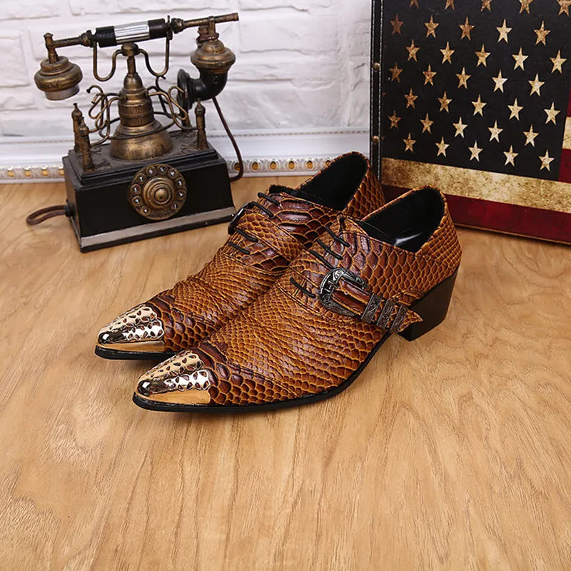 Christia Bella Fashion Weave Party Men Oxford Shoes Brown Real Leather Brogue Shoes Business Buckle Lace Up Derby Shoes Big Size
Christia Bella Fashion Weave Party Men Oxford Shoes Brown Real Leather Brogue Shoes Business Buckle Lace Up Derby Shoes Big Size