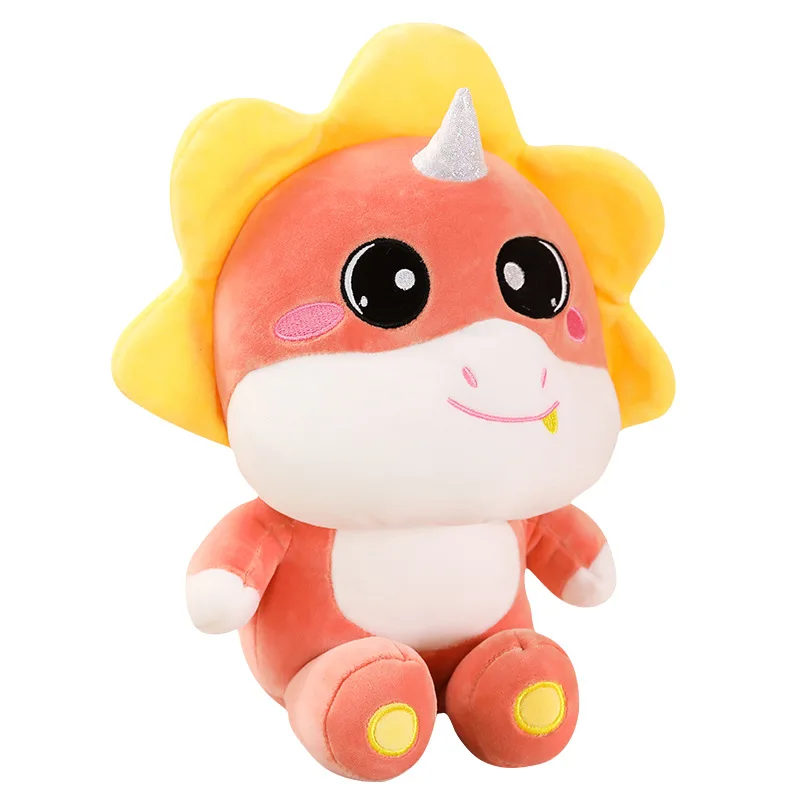 Super Cute Big Eyes Dinosaur Doll Fat Sun Flower Dinosaur Plush Toy Down Cotton Elastic Soft Children's Toy Kids Gift
Super Cute Big Eyes Dinosaur Doll Fat Sun Flower Dinosaur Plush Toy Down Cotton Elastic Soft Children's Toy Kids Gift