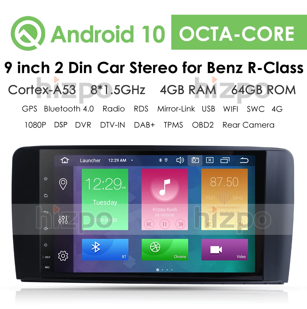 Автомагнитола для Mercedes Benz W251 2006-2012, Android, 2 Din, 4 Гб + 64 ГБ, GPS, стерео, мультимедиа
Автомагнитола для Mercedes Benz W251 2006-2012, Android, 2 Din, 4 Гб + 64 ГБ, GPS, стерео, мультимедиа