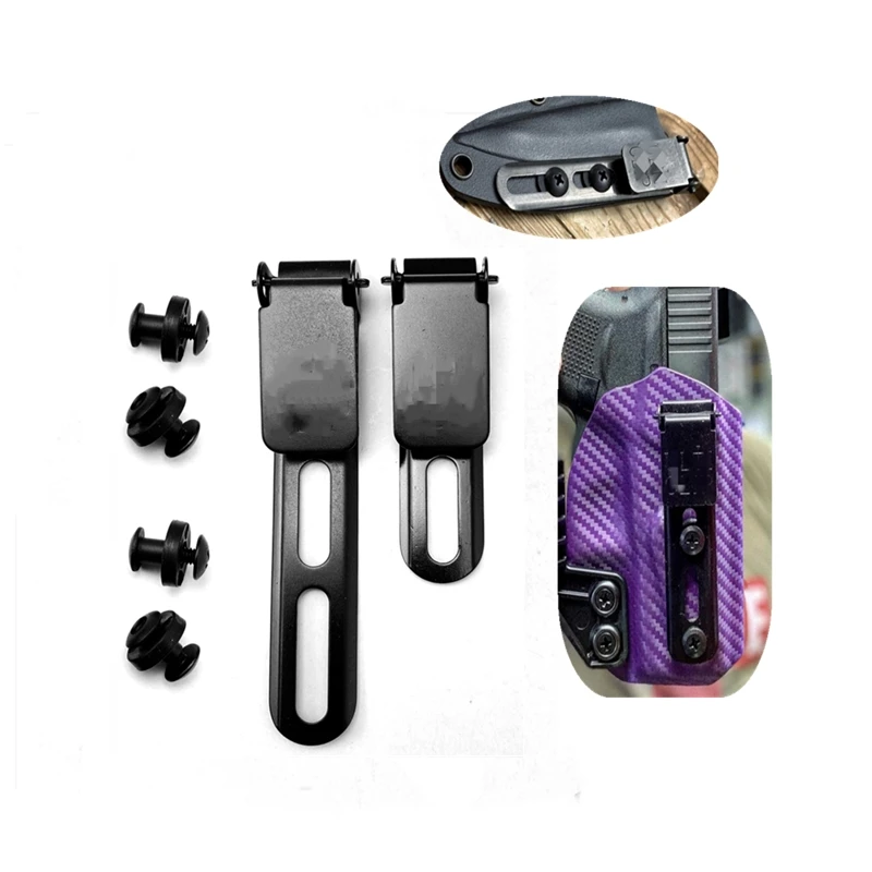 Universal Tactics Scabbard Waist Stainless Steel Fixture Grip Pocket Clip For Kydex Ulticlip Accessories
Universal Tactics Scabbard Waist Stainless Steel Fixture Grip Pocket Clip For Kydex Ulticlip Accessories