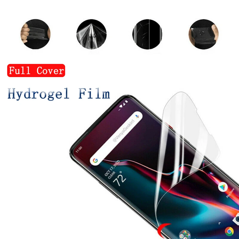 Гидрогелевая пленка для Oneplus 7 pro Защитная экрана телефона HD OnePLus6 6T 7Pro 5 5T полное