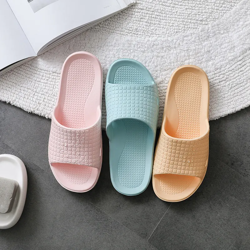 Шлепанцы унисекс на толстой платформе, мягкие Нескользящие, Эва, для ванной комнаты, летняя обувь для дома, сланцы
Шлепанцы унисекс на толстой платформе, мягкие Нескользящие, Эва, для ванной комнаты, летняя обувь для дома, сланцы