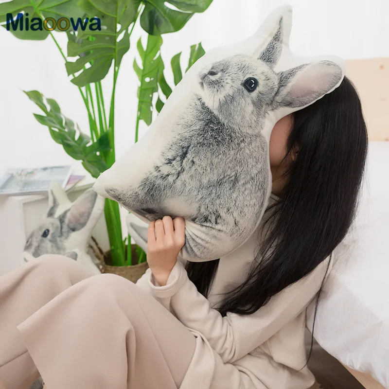 Simulation Cute Rabbit Plush Pillow Stuffed Soft Cartoon Animal Plush Toys Lifelike Bunny Doll Nap Pillow Cushion Home Decor
Simulation Cute Rabbit Plush Pillow Stuffed Soft Cartoon Animal Plush Toys Lifelike Bunny Doll Nap Pillow Cushion Home Decor
