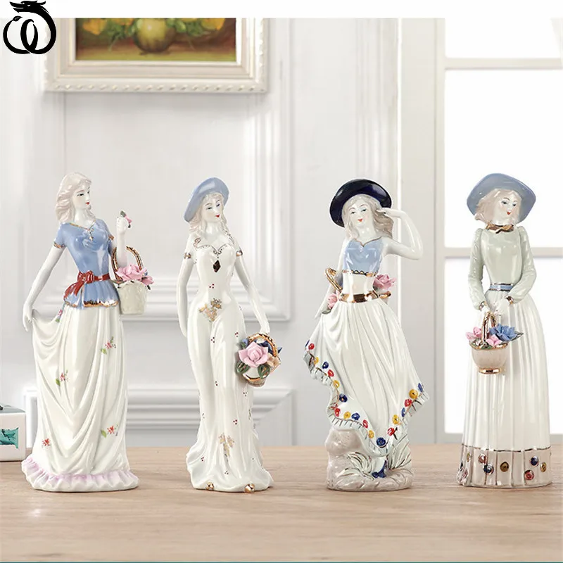 Western Women Art Sculpture Decor Creative Beauty Girl Rose Figurine Statue Ceramics Crafts European Home Decoration Accessories
Western Women Art Sculpture Decor Creative Beauty Girl Rose Figurine Statue Ceramics Crafts European Home Decoration Accessories
