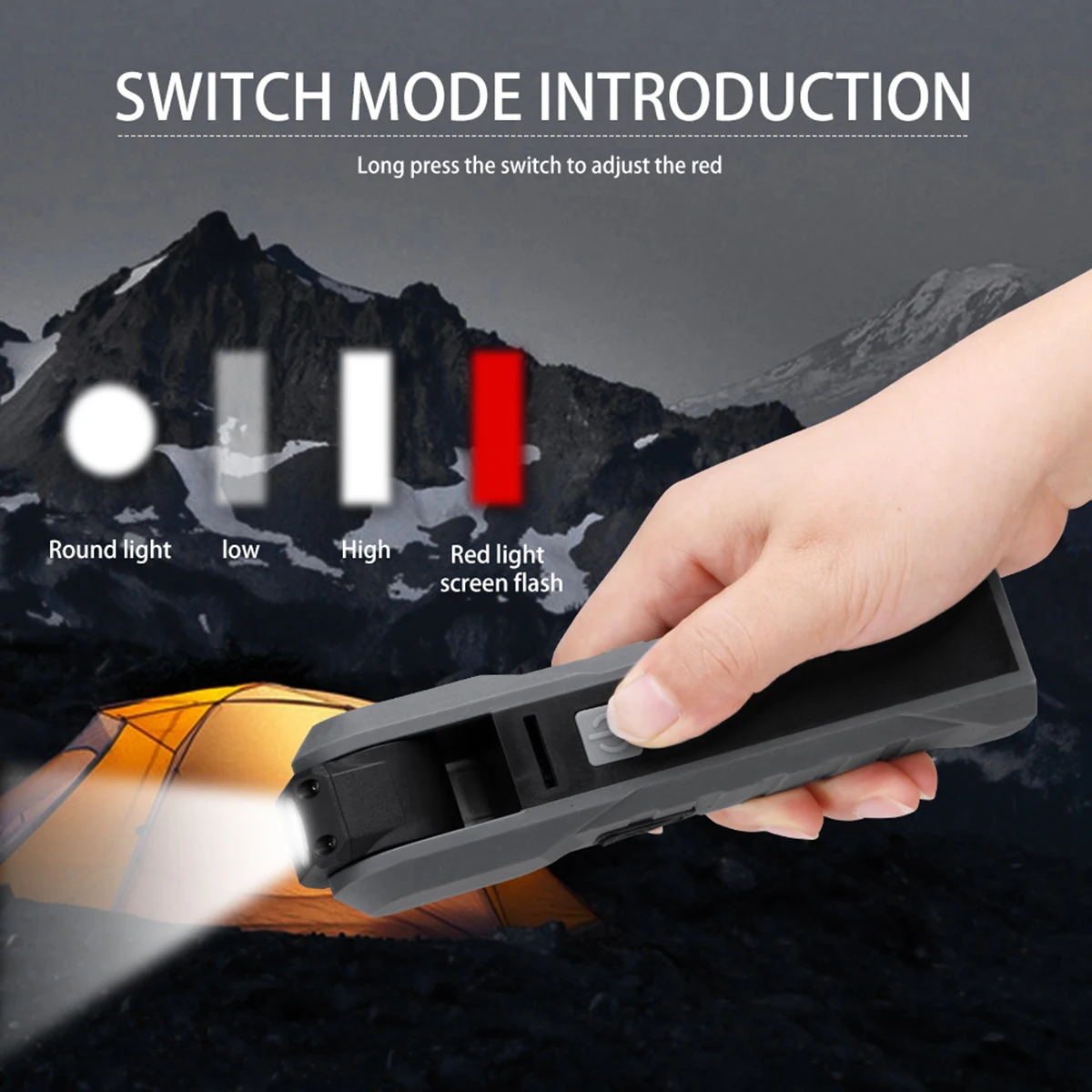 Multifunction Protable Spotlight Folding COB LED Work Light Rechargeable Auto Repair Light Emergency Light Worklight Outdoor
Multifunction Protable Spotlight Folding COB LED Work Light Rechargeable Auto Repair Light Emergency Light Worklight Outdoor