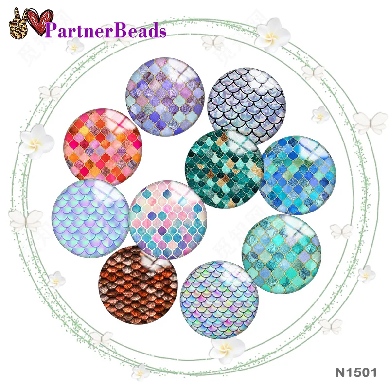 Fish scales pattern 12mm//18mm/20mm/25mm Round photo glass cabochon demo flat back Making findings PartnerBeads N1501
Fish scales pattern 12mm//18mm/20mm/25mm Round photo glass cabochon demo flat back Making findings PartnerBeads N1501