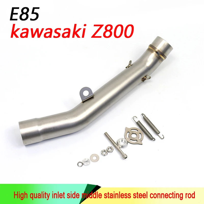 Suitable for motorcycle modification Kawasaki Z800 modified exhaust middle connecting middle exhaust pipe stainless steel middle 
Suitable for motorcycle modification Kawasaki Z800 modified exhaust middle connecting middle exhaust pipe stainless steel middle