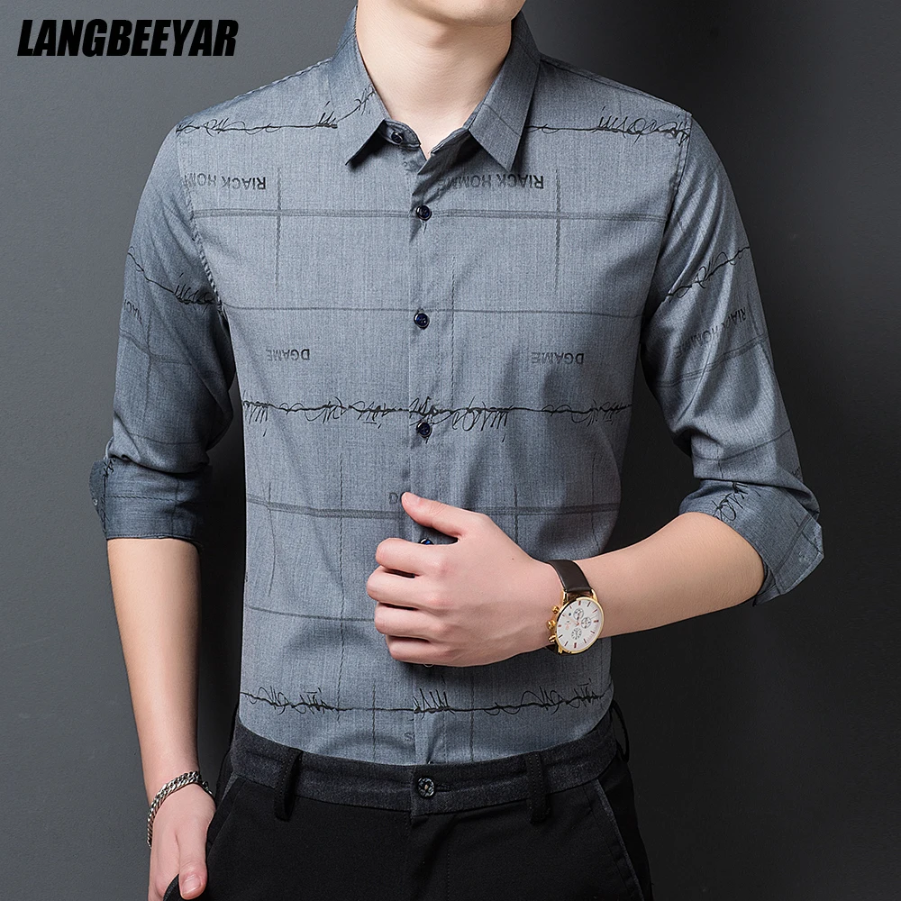 Top Quality New Fashion Brand Slim Fit Designer Striped Trendy Mens Long Sleeve Shirts Casual Korean Fashion Clothing
Top Quality New Fashion Brand Slim Fit Designer Striped Trendy Mens Long Sleeve Shirts Casual Korean Fashion Clothing