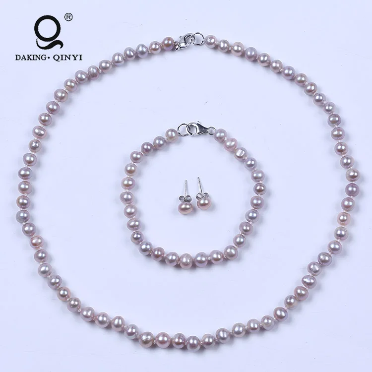 925 Sterling Silver Earring Jewelry,African Fashion Simple Pink Pearl Necklace Set
925 Sterling Silver Earring Jewelry,African Fashion Simple Pink Pearl Necklace Set