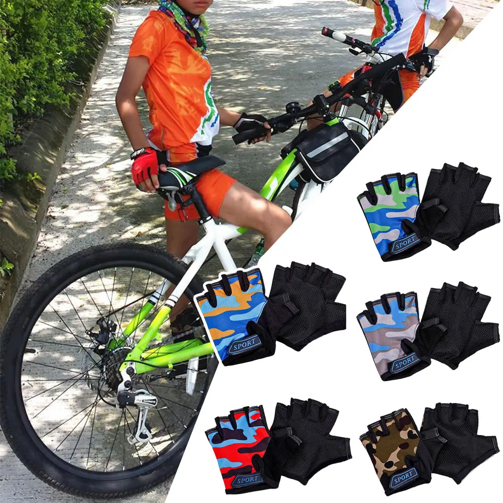 Child Cycling Camouflage Children's Half Finger Bicycle Gloves High Elastic Non-slip Bike Gloves Riding Equipment
Child Cycling Camouflage Children's Half Finger Bicycle Gloves High Elastic Non-slip Bike Gloves Riding Equipment