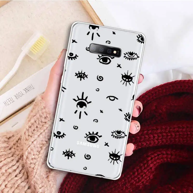 Evil Eye Blue Abstract Phone Case Transparent for samsung A 21s 50 51 71 S 8 9 20 20fe note 10 20 plus ultra
Evil Eye Blue Abstract Phone Case Transparent for samsung A 21s 50 51 71 S 8 9 20 20fe note 10 20 plus ultra