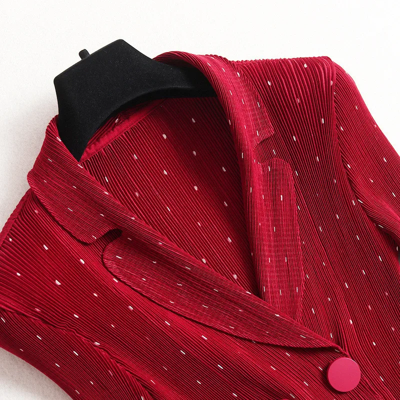 2020 New Fashion Designers Spring Dress Woman Clothes Elegant Lady Lantern Sleeve Dot Print Midi Party Dress Red
2020 New Fashion Designers Spring Dress Woman Clothes Elegant Lady Lantern Sleeve Dot Print Midi Party Dress Red