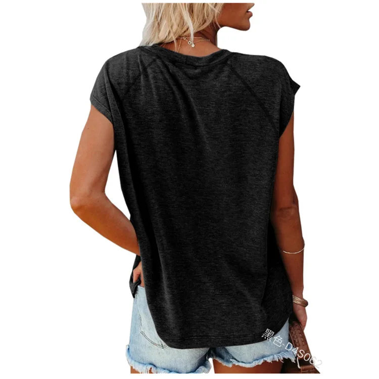 WEPBEL Short Sleeve T-shirt Women's Casual Solid Color O-Neck T-shirt Top Summer Fashion Slim T-shirt
WEPBEL Short Sleeve T-shirt Women's Casual Solid Color O-Neck T-shirt Top Summer Fashion Slim T-shirt