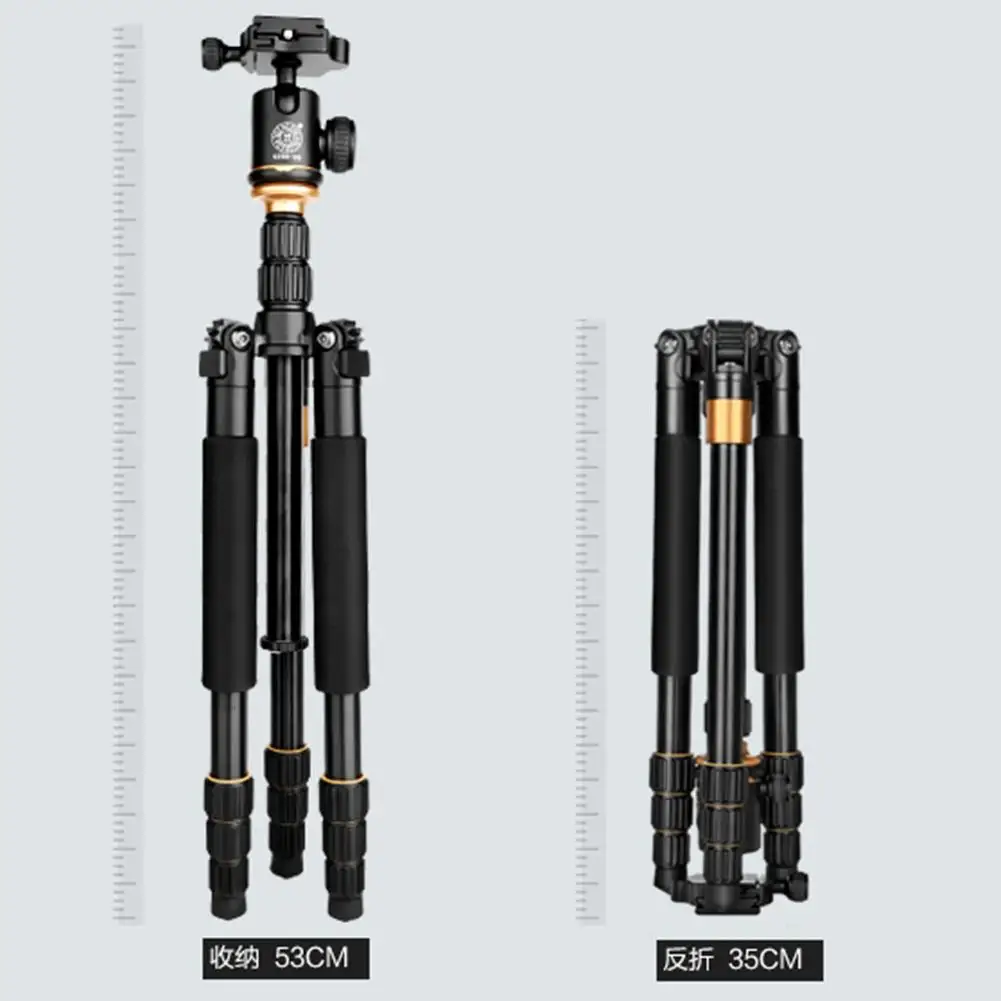 Q999S Portable Tripod Professional Travel Monopod Axis Inversion Multi-function Dexterous Aluminium Ball Head Camera
Q999S Portable Tripod Professional Travel Monopod Axis Inversion Multi-function Dexterous Aluminium Ball Head Camera