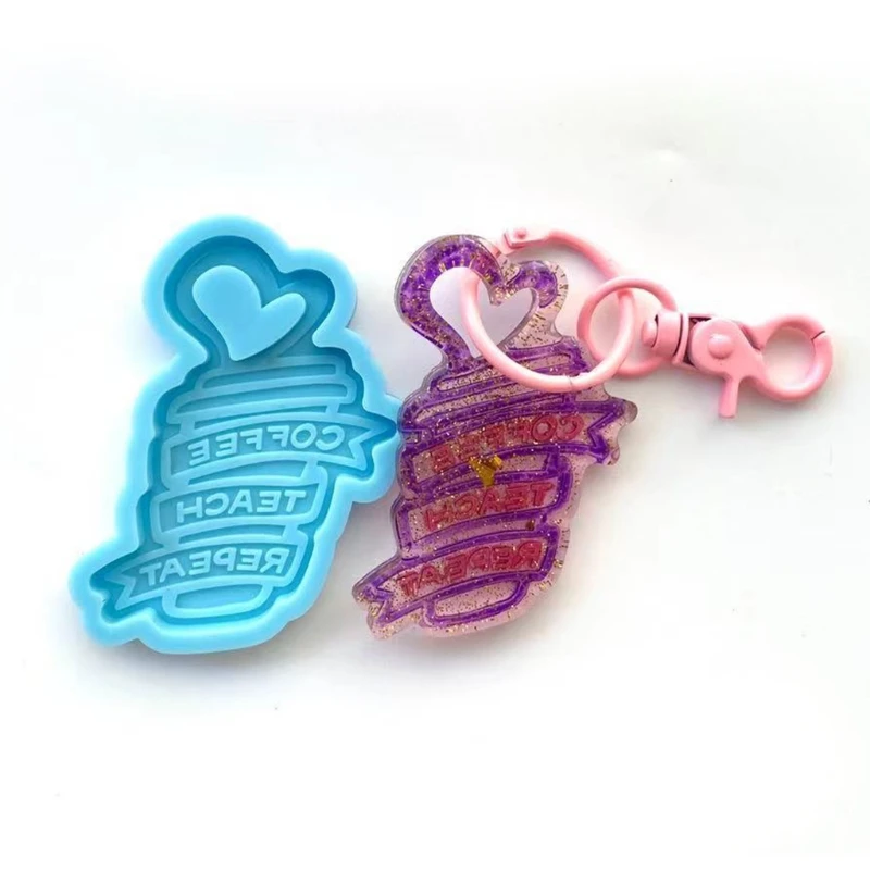 Love Heart Ice Cream Keychain Epoxy Resin Mold Jewelry Pendant Silicone Mould DIY Crafts Ornaments Casting Mold
Love Heart Ice Cream Keychain Epoxy Resin Mold Jewelry Pendant Silicone Mould DIY Crafts Ornaments Casting Mold