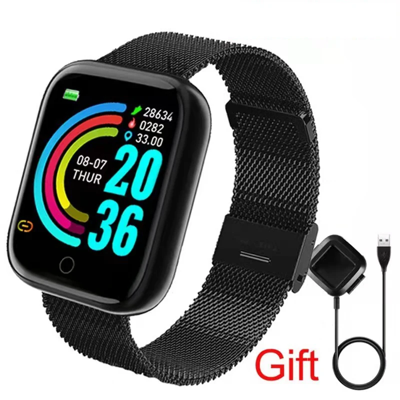 Reloj i5 Smart Watch Women Men Smartwatch Fitness Tracker Watch Fit Kids Smart Clock Heart Rate Blood Pressure Watch PK IWO P80
Reloj i5 Smart Watch Women Men Smartwatch Fitness Tracker Watch Fit Kids Smart Clock Heart Rate Blood Pressure Watch PK IWO P80
