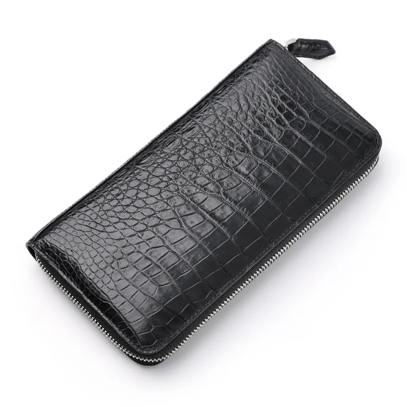 Thailand Siamese Crocodile Leather Wallet Men's Long Large Hand Bag Leather Wallet Business Zipper Men's Wallet Birthday Gift
Thailand Siamese Crocodile Leather Wallet Men's Long Large Hand Bag Leather Wallet Business Zipper Men's Wallet Birthday Gift