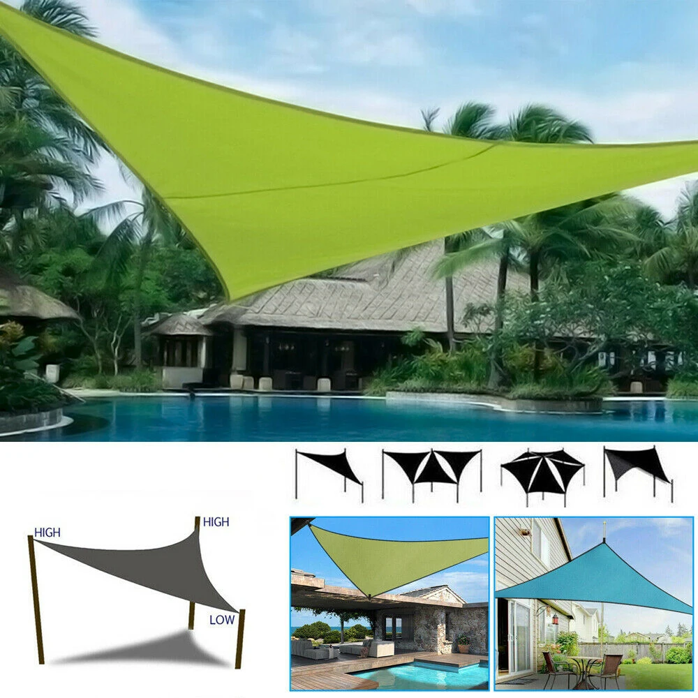 UV Block Shade Sail Shelter Awning fabric Waterproof Sunshade cloth canopy outdoor Sunscreen Patio Garden balcony
UV Block Shade Sail Shelter Awning fabric Waterproof Sunshade cloth canopy outdoor Sunscreen Patio Garden balcony