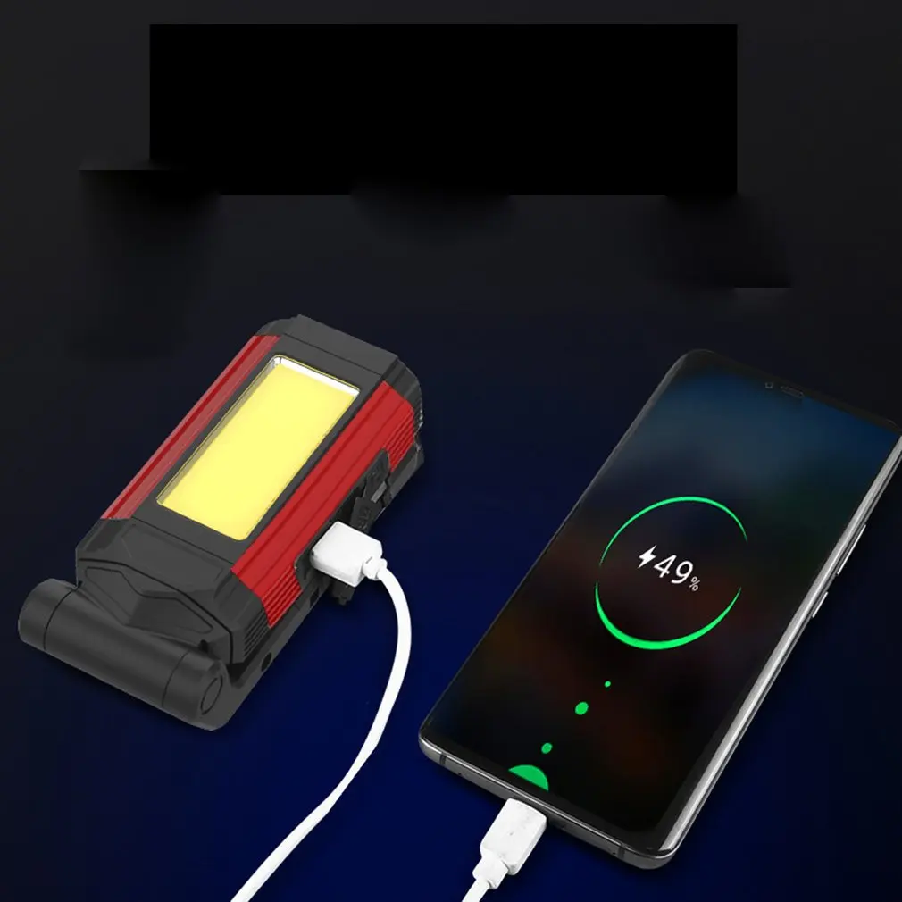 USB Rechargeable COB Work Light Super Bright LED Flashlight Camping Lamp With Tail Magnet Waterproof Adjustable Lantern
USB Rechargeable COB Work Light Super Bright LED Flashlight Camping Lamp With Tail Magnet Waterproof Adjustable Lantern