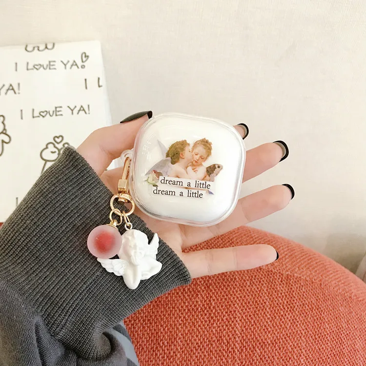 Чехол для наушников Samsung Galaxy Buds Live, противоударный чехол с милым Купидоном ангелом, аксессуары для наушников Galaxy Buds Live
Чехол для наушников Samsung Galaxy Buds Live, противоударный чехол с милым Купидоном ангелом, аксессуары для наушников Galaxy Buds Live