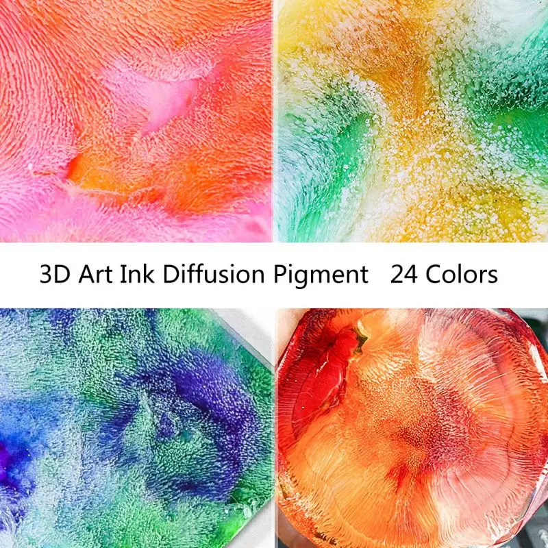 F2TD 24Color 10ML Alcohol Ink Diffusion Resin Pigment Kit Liquid Colorant Dye Art DIY
F2TD 24Color 10ML Alcohol Ink Diffusion Resin Pigment Kit Liquid Colorant Dye Art DIY