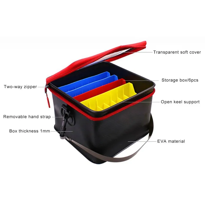 Fishing Box 8 Compartments Fishing Accessories lure Hook Boxes Storage Double Sided High Strength Fishing Tackle Box
Fishing Box 8 Compartments Fishing Accessories lure Hook Boxes Storage Double Sided High Strength Fishing Tackle Box