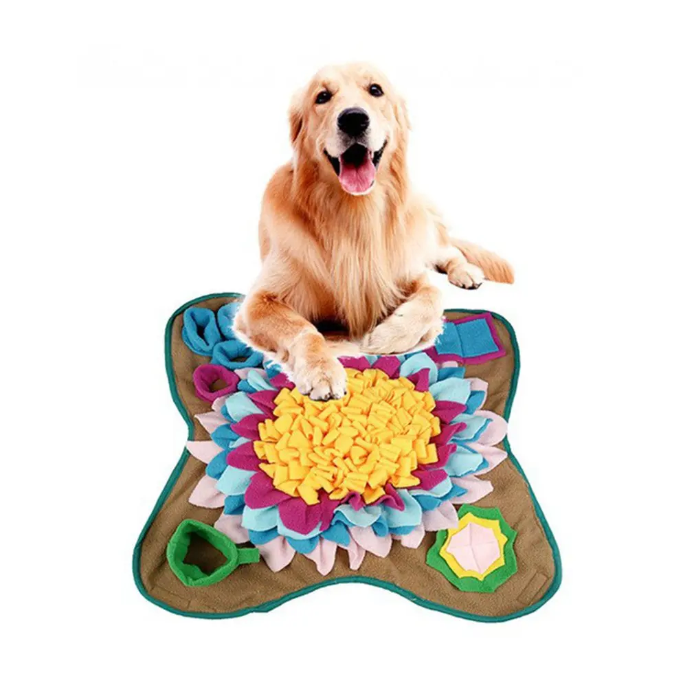 Pet Dog Snuffle Mat Nose Smell Training Sniffing Pad Dog Puzzle Toy Slow Feeding Bowl Food Dispenser Carpet Washable 48x48cm
Pet Dog Snuffle Mat Nose Smell Training Sniffing Pad Dog Puzzle Toy Slow Feeding Bowl Food Dispenser Carpet Washable 48x48cm