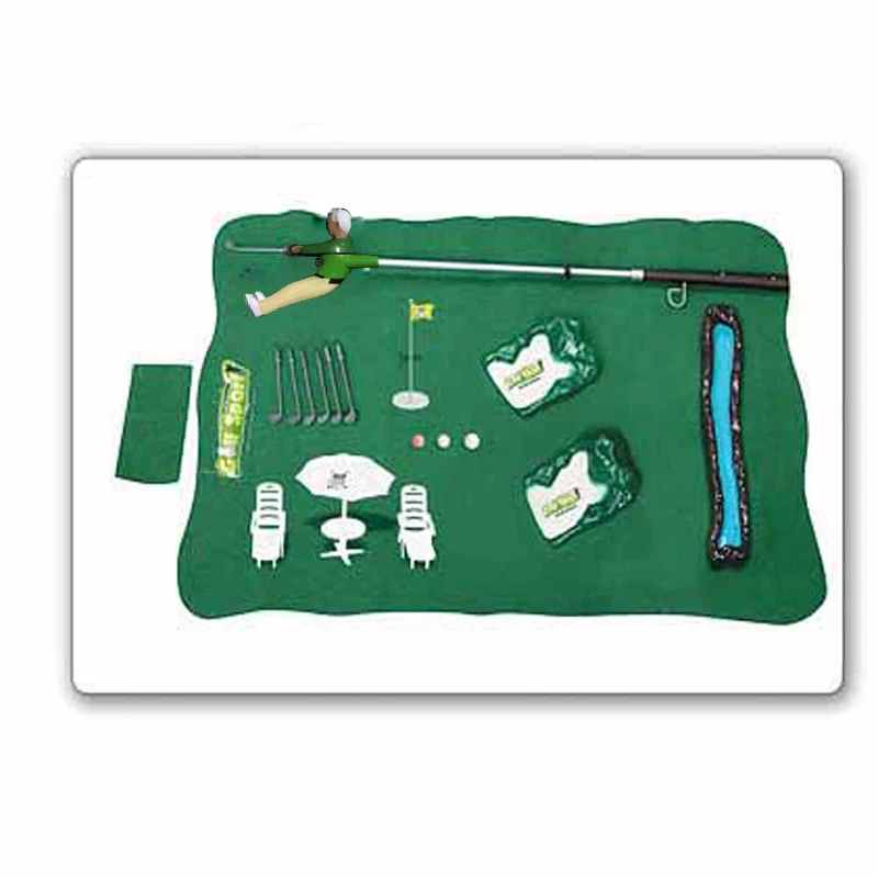 Professional Practice Set Golf Clubs Practice Ball Sports Indoor Games Golf Training Golf Sports Set Children'S Toys Mini Golf
