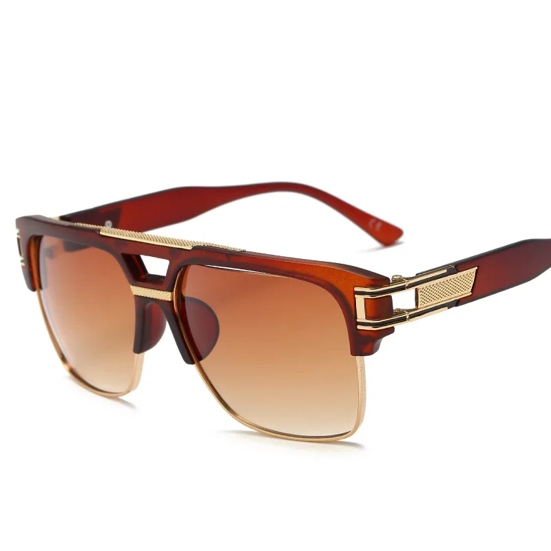 Fashion New Personality Flat Sunglasses Men and Women with The Same Style Frame Retro Colorful Reflective Personality Sunglasses
Fashion New Personality Flat Sunglasses Men and Women with The Same Style Frame Retro Colorful Reflective Personality Sunglasses