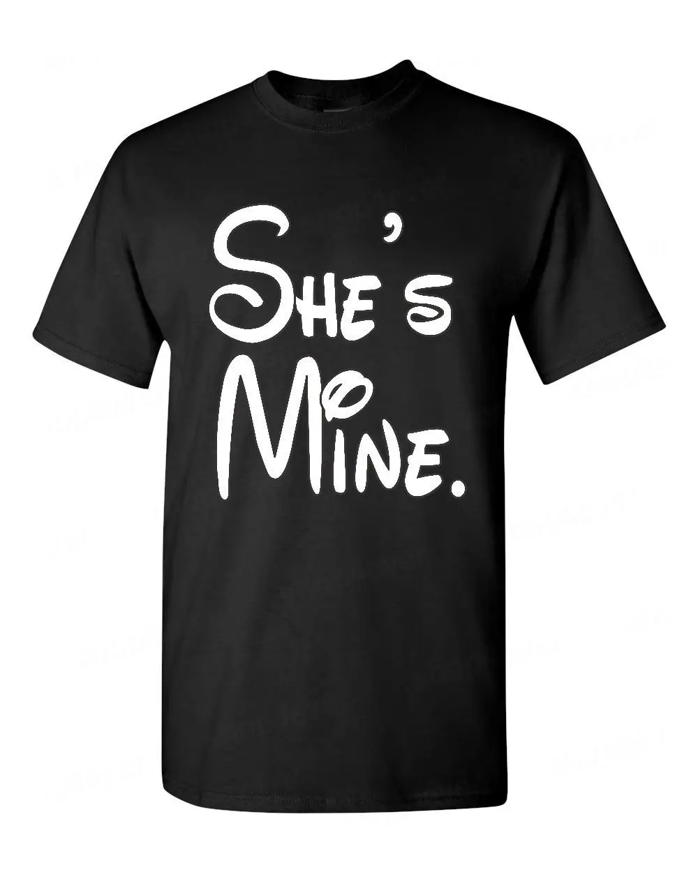 Funny T Shirt Brand Men'S Short Sleeve O-Neck She'S Mine Super Cute Cartoon Character Couple Beauty Love T Shirt
Funny T Shirt Brand Men'S Short Sleeve O-Neck She'S Mine Super Cute Cartoon Character Couple Beauty Love T Shirt