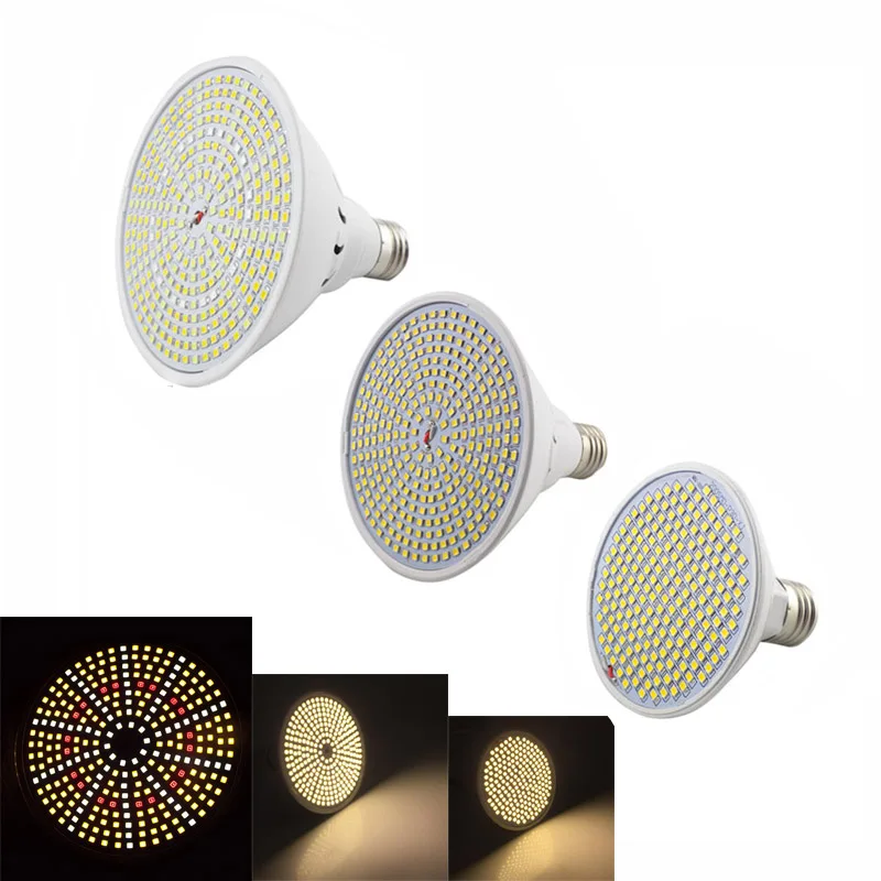 

E27 Socket Lamp Bulbs LED Plant Grow Light Full Spectrum Growing for Indoor Lighting Hydroponic Tent Phyto Lamp Flower Growth