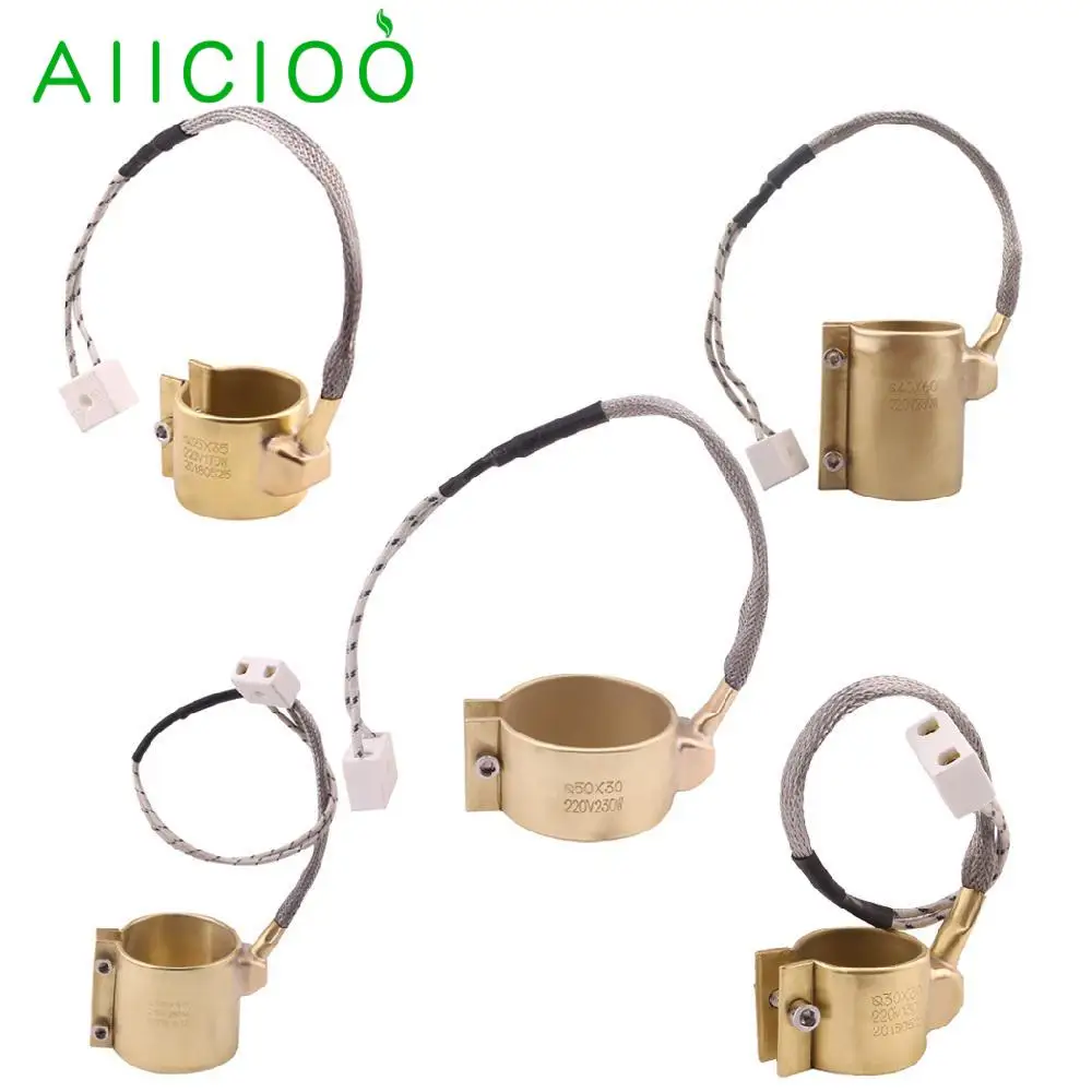 AIICIOO Brass Band Heater Heating Element for Plastic Injection Machine 220v/170W/280W/130W/230W
AIICIOO Brass Band Heater Heating Element for Plastic Injection Machine 220v/170W/280W/130W/230W