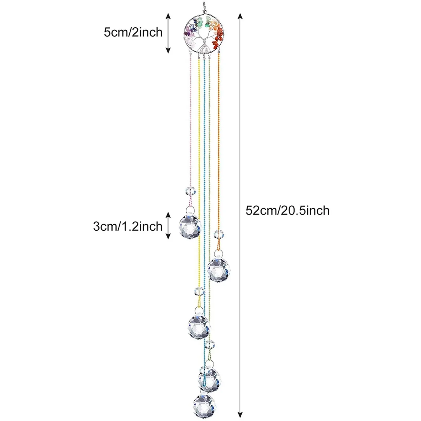Crystals Ball Prisms Pendant The Sun Catcher Home Garden Handicrafts Hanging Ornament Best Gift For Family And Friends
Crystals Ball Prisms Pendant The Sun Catcher Home Garden Handicrafts Hanging Ornament Best Gift For Family And Friends