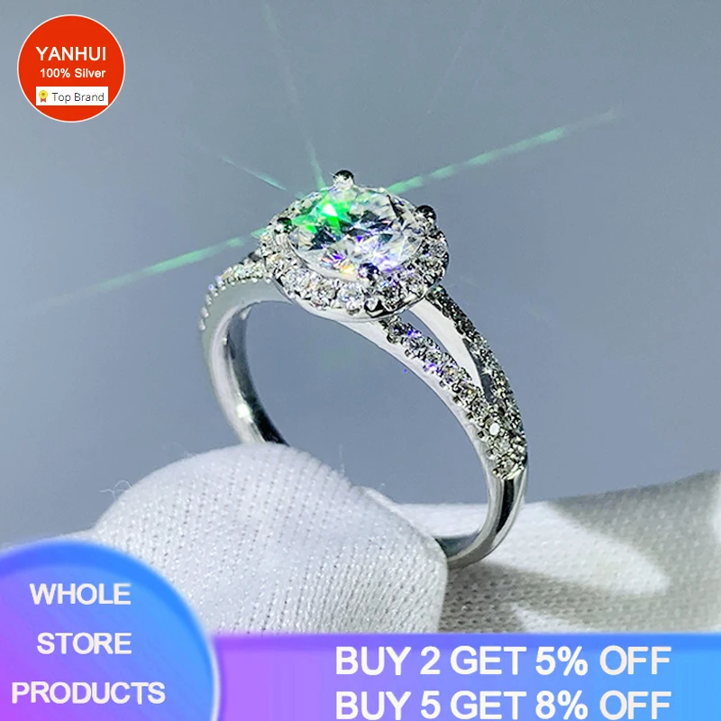 With Certificate 8mm Zirconia Gemstone Solitaire Ring With S925 Logo Original Solid Silver Wedding Band Promise Engagement Rings 
With Certificate 8mm Zirconia Gemstone Solitaire Ring With S925 Logo Original Solid Silver Wedding Band Promise Engagement Rings