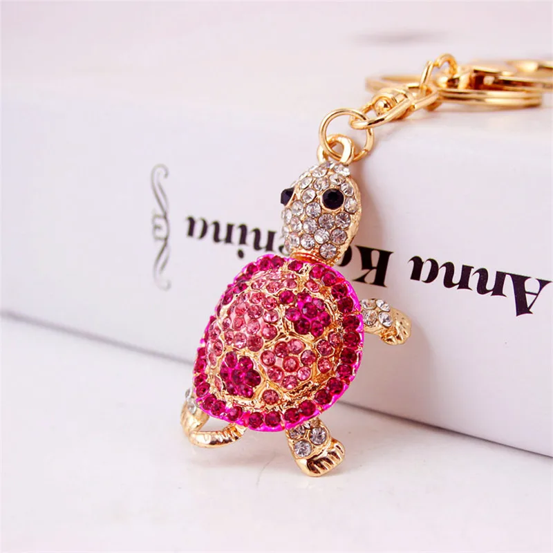 2021 New Rhinestone Tortoise Keyrings Key Chains Holder for Car Purse Bag Pendant Buckle Fashion Keychain for Women Jewelry
2021 New Rhinestone Tortoise Keyrings Key Chains Holder for Car Purse Bag Pendant Buckle Fashion Keychain for Women Jewelry
