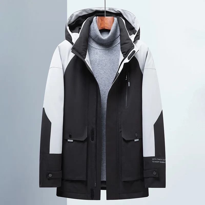 2021 New Arrival Men's Winter Jackets Warm Windproof Hooded Detachable 90% White Duck Down Coats
2021 New Arrival Men's Winter Jackets Warm Windproof Hooded Detachable 90% White Duck Down Coats