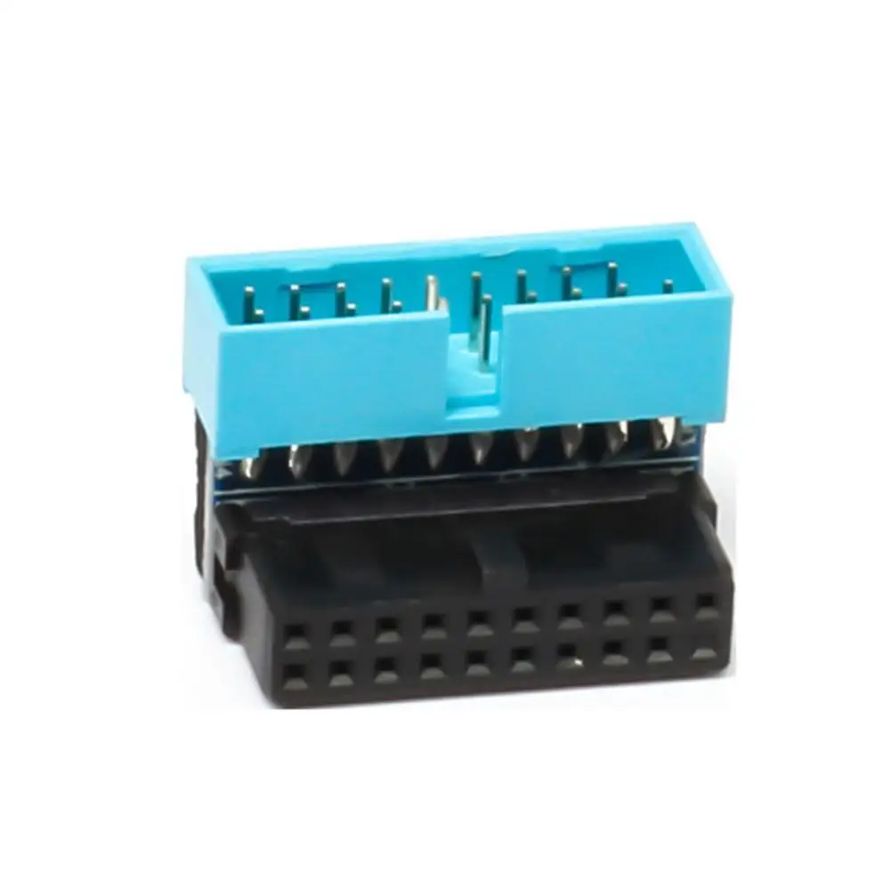 USB 3.0 20pin Male to Female Extension Adapter Up or Angled Down Degree Mainboard 90 For Motherboard L1L3
USB 3.0 20pin Male to Female Extension Adapter Up or Angled Down Degree Mainboard 90 For Motherboard L1L3