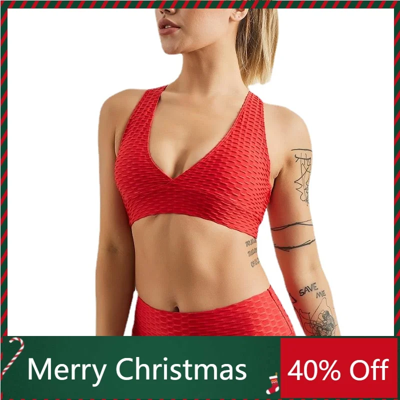 Женский спортивный бюстгальтер пуш-ап с глубоким V-образным вырезом
Женский спортивный бюстгальтер пуш-ап с глубоким V-образным вырезом