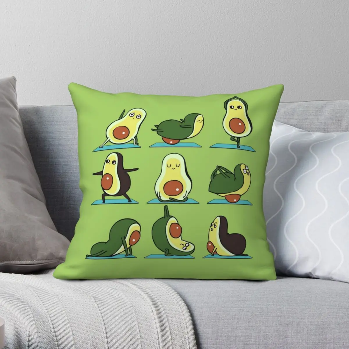 Avocado Yoga Square Pillowcase Polyester Linen Velvet Pattern Zip Decorative Throw Pillow Case Home Cushion Cover
Avocado Yoga Square Pillowcase Polyester Linen Velvet Pattern Zip Decorative Throw Pillow Case Home Cushion Cover