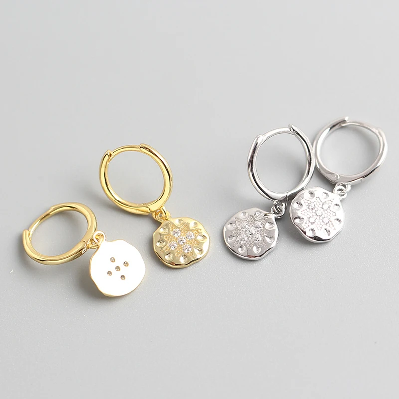 PONYKISS 100% 925 Sterling Silver Zircon Geometric Hoop Earrings Party Fashion Accessory Women Delicate Elegant Earrings Gift
PONYKISS 100% 925 Sterling Silver Zircon Geometric Hoop Earrings Party Fashion Accessory Women Delicate Elegant Earrings Gift
