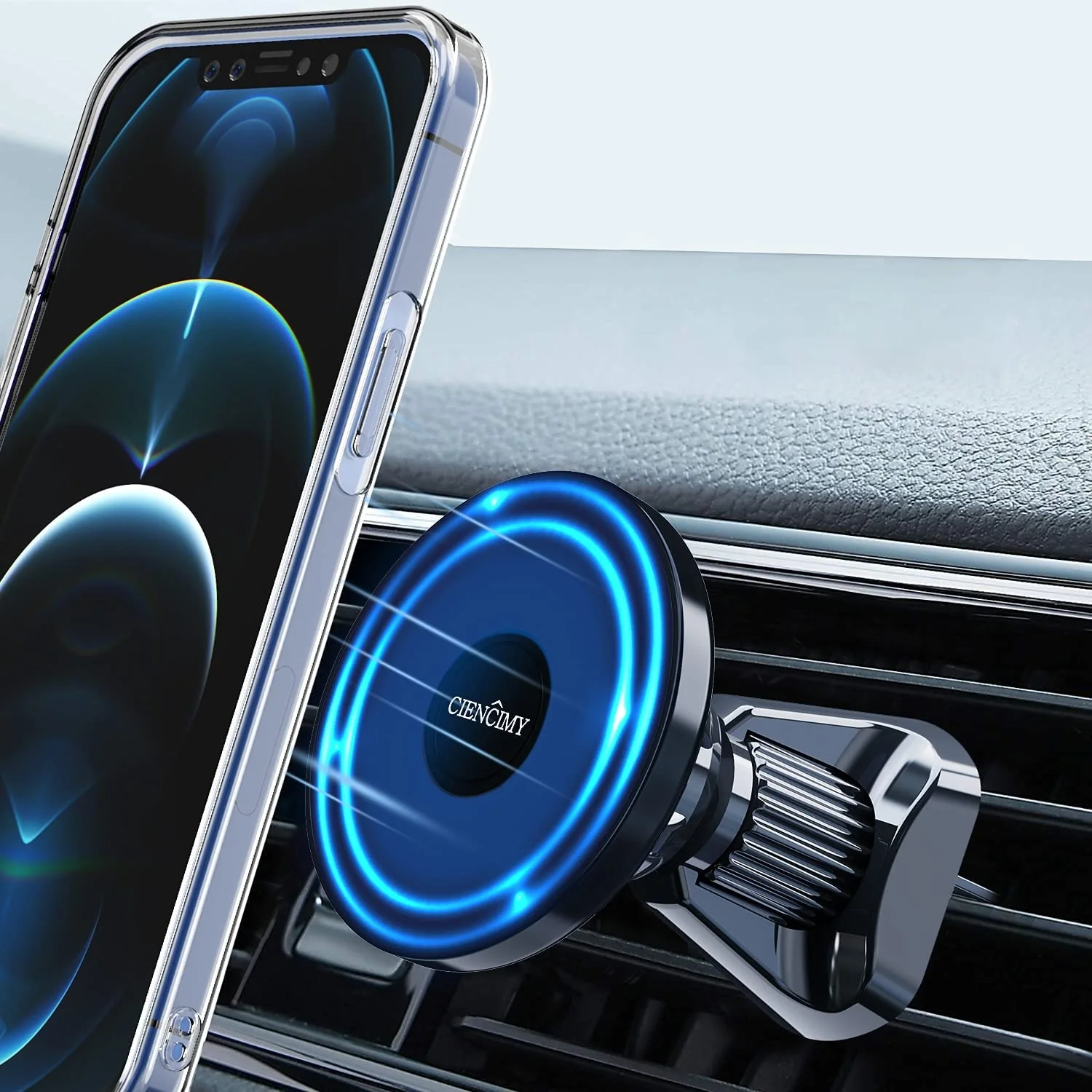 Car magnetic bracket, compatible with iPhone 12 / Pro / 12 Pro max / 12 Mini / MagSafe, support
Car magnetic bracket, compatible with iPhone 12 / Pro / 12 Pro max / 12 Mini / MagSafe, support