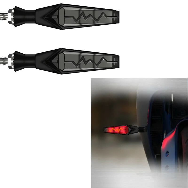 Light LED Turn Signal Indicator Lights Turn Signal Universal Bike Blinker Indicator
Light LED Turn Signal Indicator Lights Turn Signal Universal Bike Blinker Indicator