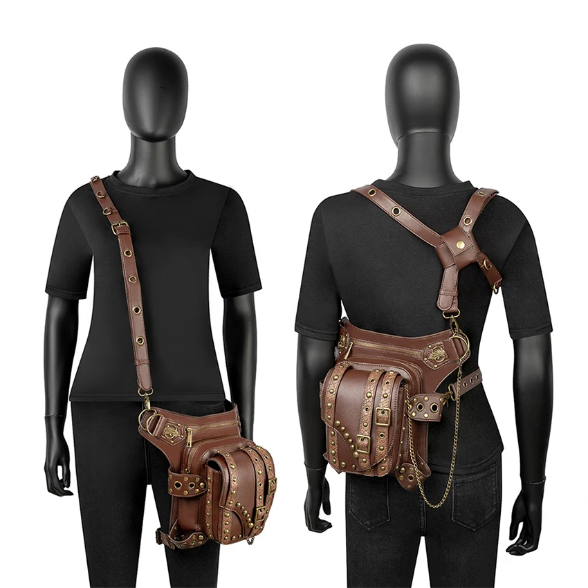 Механическая сумка в стиле стимпанк с заклепками, Женский винтажный моторюкзак на плечо в стиле рок, готика, ретро, кросс-боди из искусствен...
Механическая сумка в стиле стимпанк с заклепками, Женский винтажный моторюкзак на плечо в стиле рок, готика, ретро, кросс-боди из искусствен...