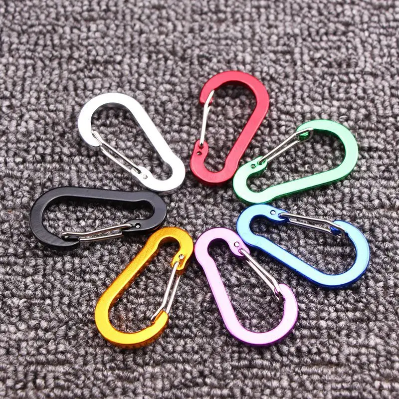 5PC Aluminum Alloy Carabiner Outdoor Backpack Camping Climbing Booms Fishing Hook Keychain Lock Buckle Snap Clip Tools
5PC Aluminum Alloy Carabiner Outdoor Backpack Camping Climbing Booms Fishing Hook Keychain Lock Buckle Snap Clip Tools