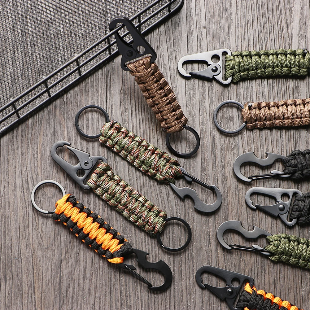 1 Pc Keychain Outdoor Tool Umbrella Rope Corkscrew Keychain Climb Keychain Tactical Survival Tool Carabiner Hook Outdoor Tools
1 Pc Keychain Outdoor Tool Umbrella Rope Corkscrew Keychain Climb Keychain Tactical Survival Tool Carabiner Hook Outdoor Tools
